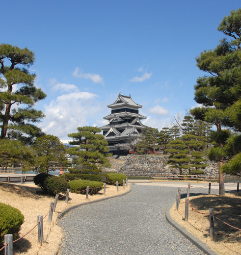 Het kraaienkasteel in Matsumoto